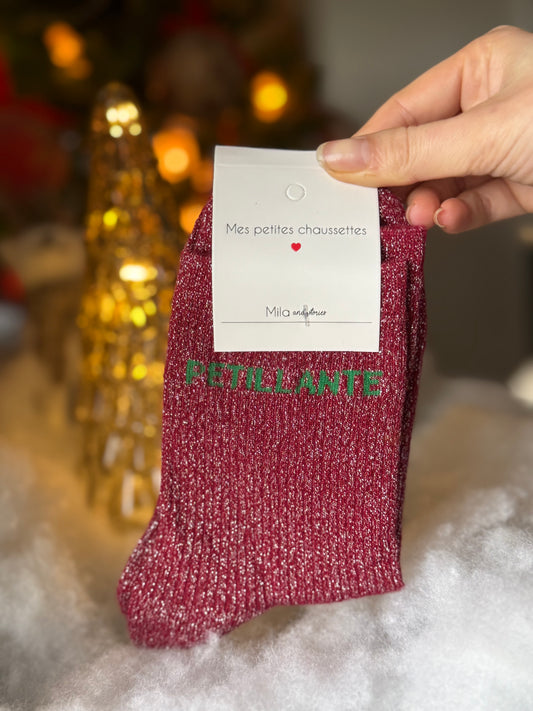 Chaussette pétillante